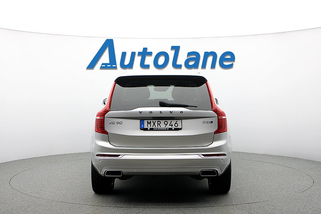 Volvo XC90 7-sits D5 AWD Inscription Pano, HUD, Drag, Luftfjädring