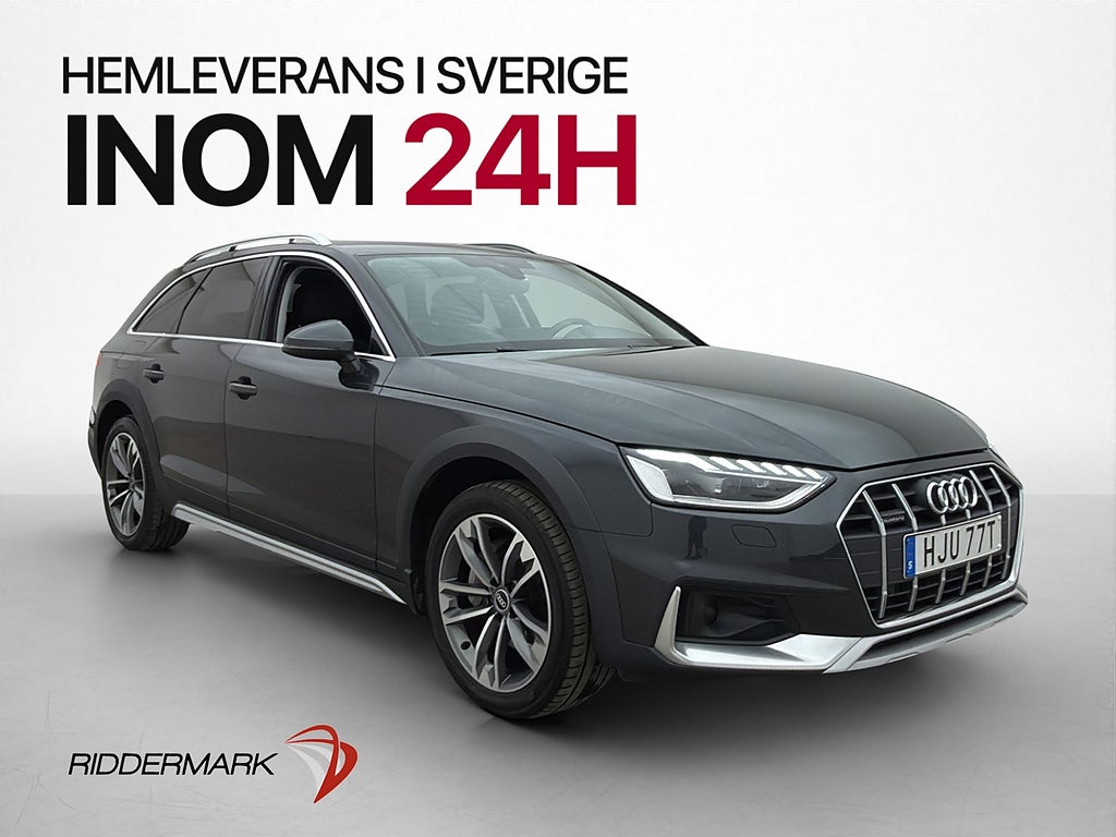 Audi A4 Allroad 40 TDI 204hk Q Värm Cockpit CarPlay Kamera
