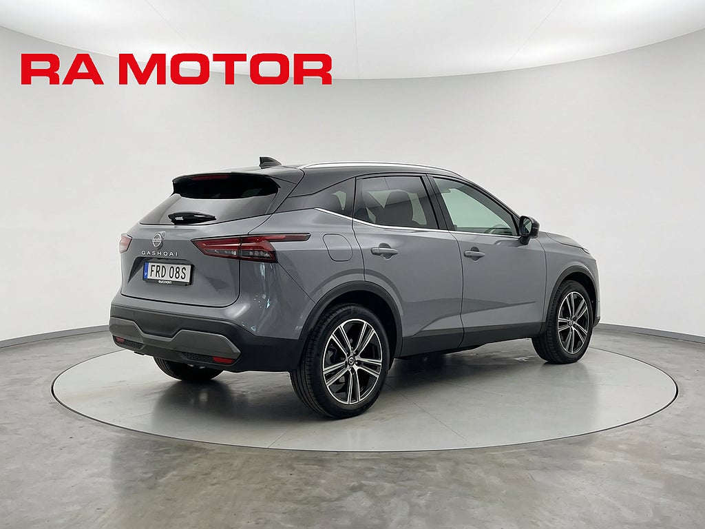 Nissan Qashqai 1.3 158hk N-Design | 20" | Läder | Navi | 360° |