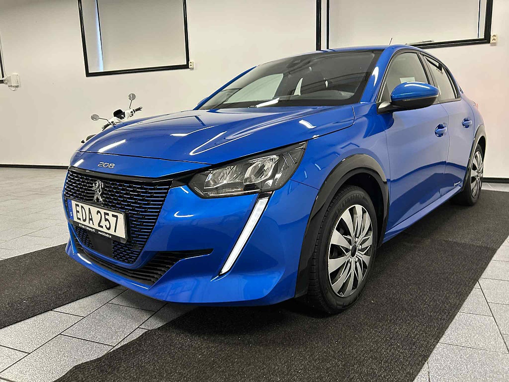Peugeot E-208 50 kWh 136 hk Allure SoH Carplay S/V Nybes 