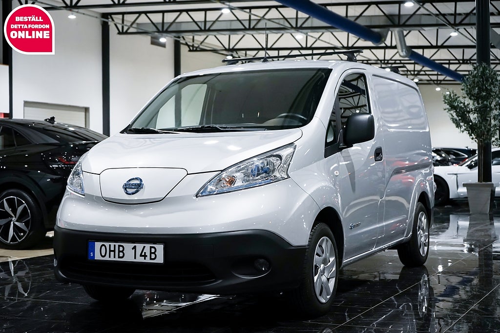 Nissan e-NV200 Van 40 kWh EL Bil Kamera Skåpbil 