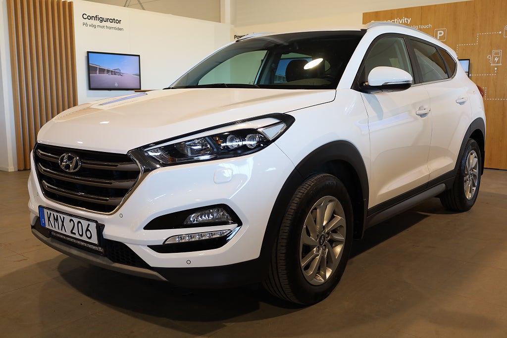 Hyundai Tucson 1,6 T-GDI 177hk ComfortPlus AWD Aut Navi Kamera Keyless 2017