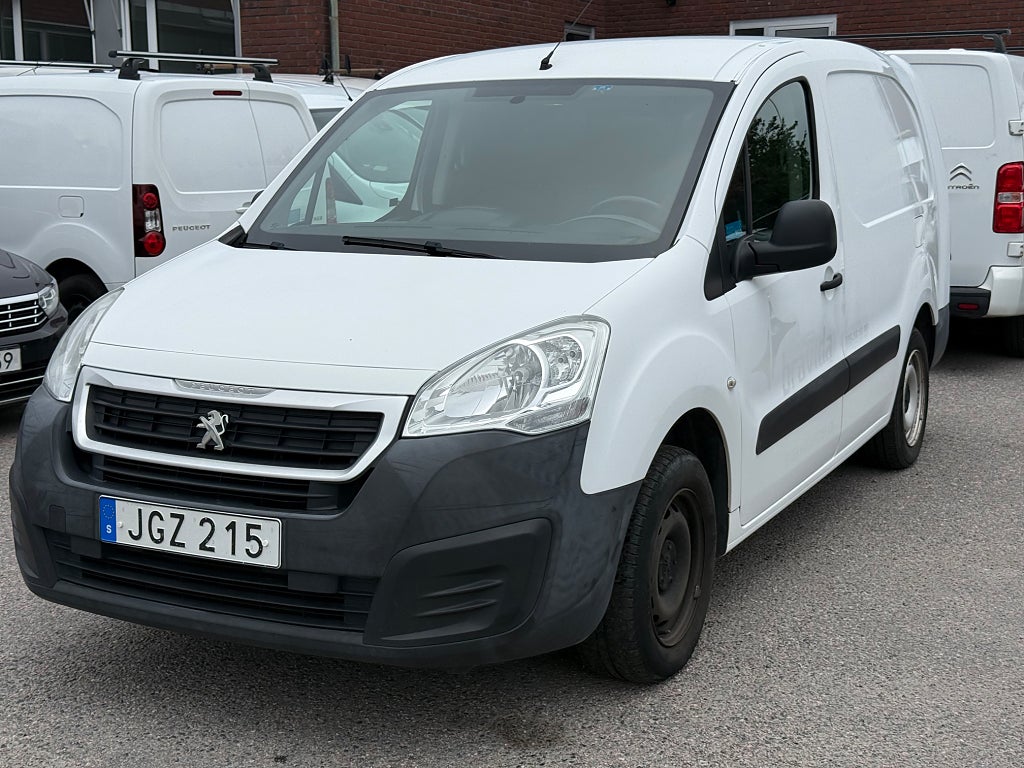 Peugeot Partner Van Utökad Last 1.6 BlueHDi Euro 6 L2 LÅNG modell