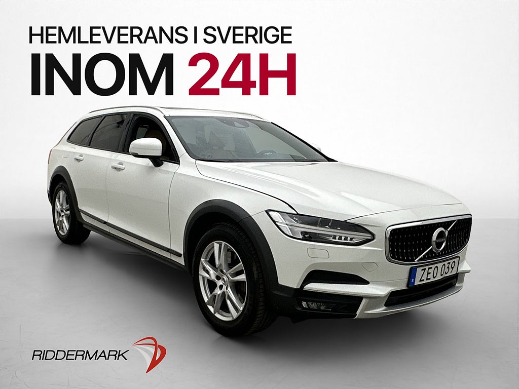 Volvo V90 Cross Country D4 AWD Pro VOC Pano Kamera Skinn