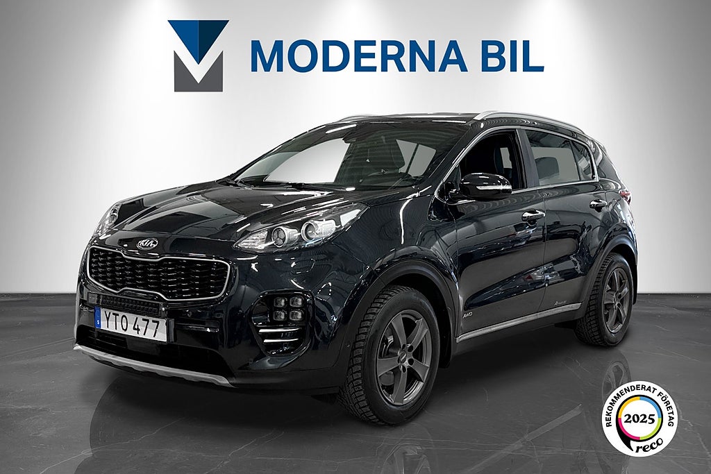 Kia Sportage 1.6 T-GDI 177hk AWD GT-Line Drag M-värm JBL Bkam Nyserv
