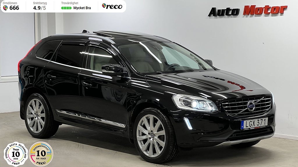 Volvo XC60 D4 Summum 190hk Panorama/Nybytt kamrem/Värmare