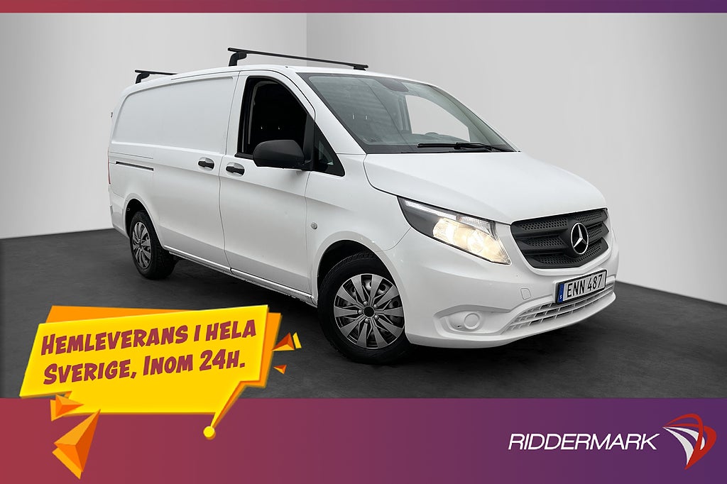 Mercedes-Benz Vito L2 109 Värmare Dragkrok 3Sits Farthållare