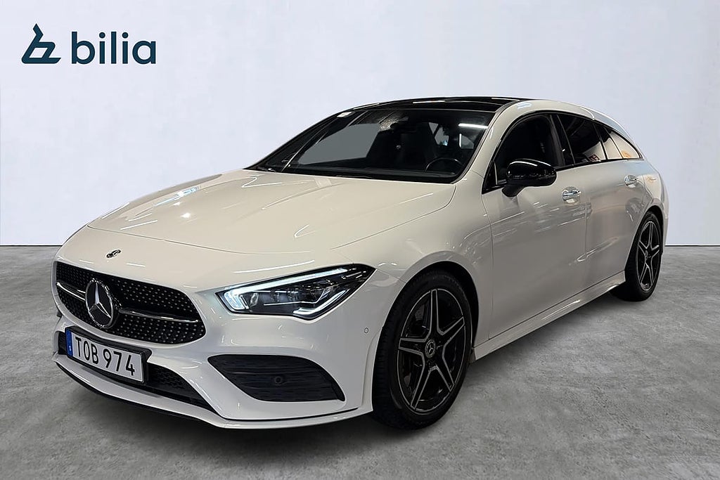 Mercedes-Benz CLA220 AMG SB Panorama Nightpackage Dragkrok Burmester 