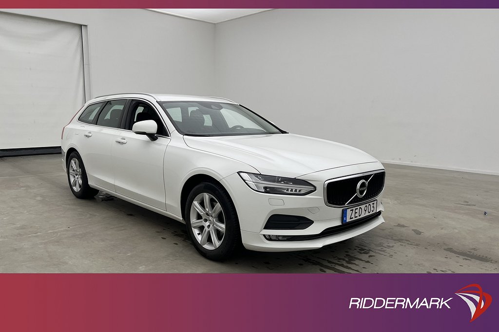 Volvo V90 D4 AWD 190hk Momentum Sensorer Halvskinn Dragkrok