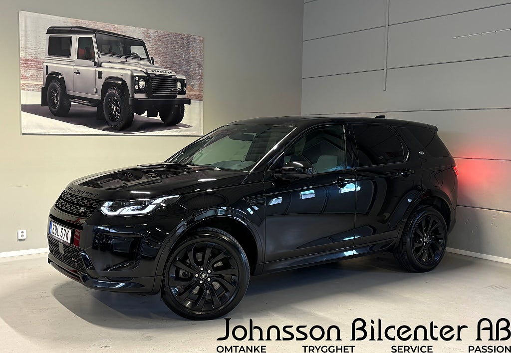 Land Rover Discovery Sport P300e AWD R-Dynamic 1 ägare Meridian Ambient Drag Moms