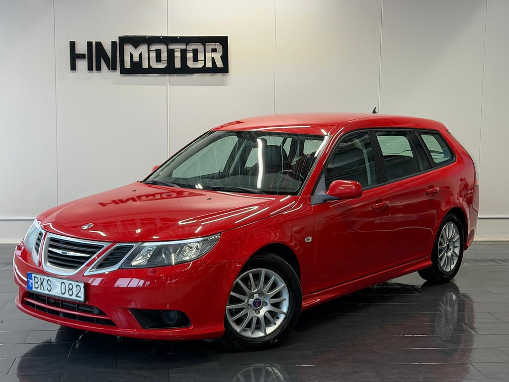Saab 9-3 SportCombi 1.8t BioPower |NyServad|NyBess|3Bruk|Lågmil|