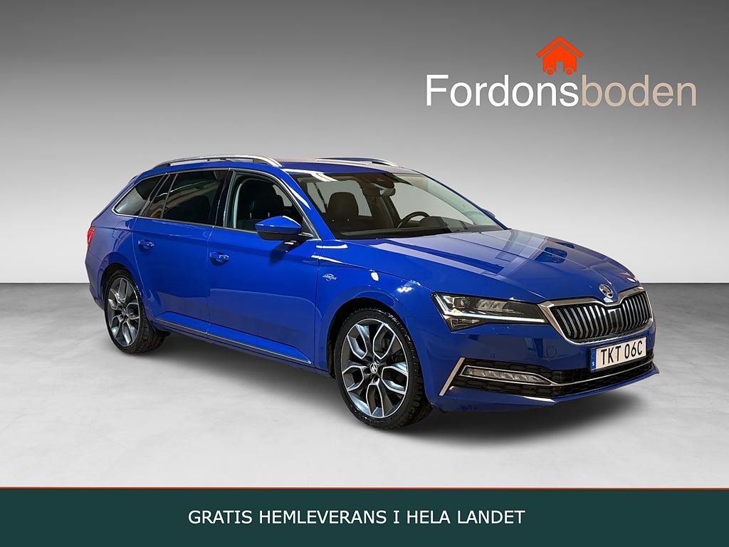 Skoda Superb 2.0 TSI L&K Cockpit Drag Navi Värmare Canton 190hk