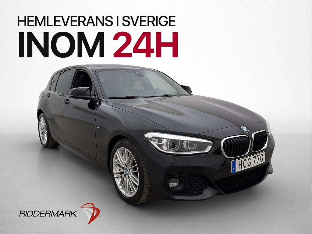 BMW 120 i 184hk M Sport Sportstolar Kamera Navi