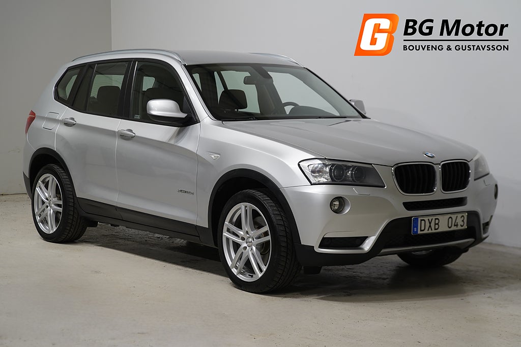 BMW X3 xDrive20d 184HK Aut Drag/PDC/Välservad