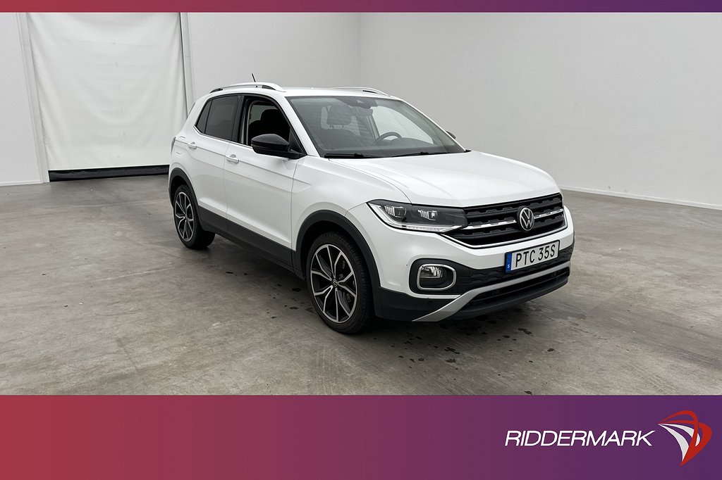 Volkswagen T-CROSS 1.0 TSI 110hk GT Sensorer Ad. Farthållare