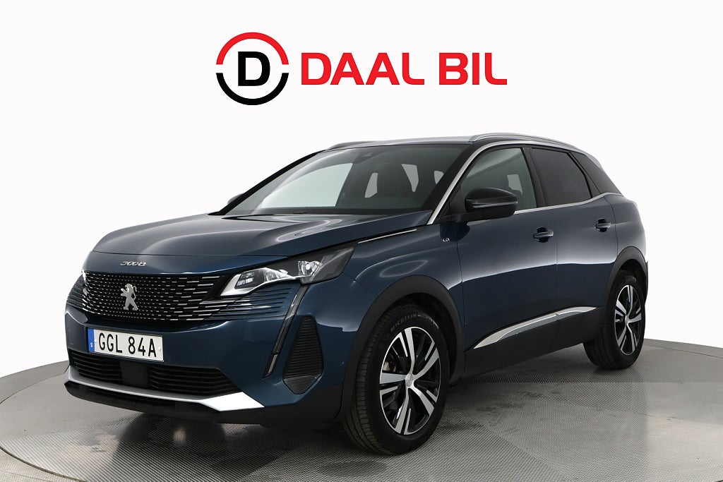 Peugeot 3008 GT 1.2 PURETECH 131HK 180-KAMERA NAVI HALVSKINN COCKPIT