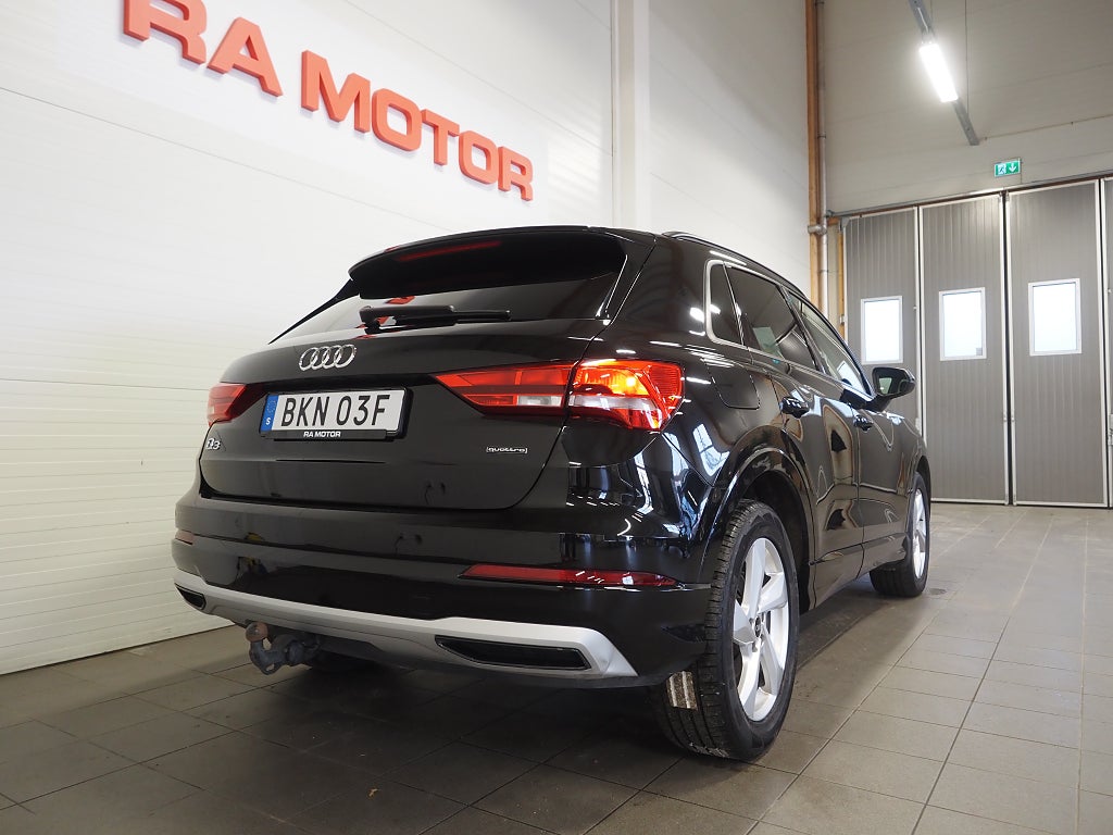 Audi Q3 40 TDI 200hk quattro | Drag | D-värm | Cockpit | 2021