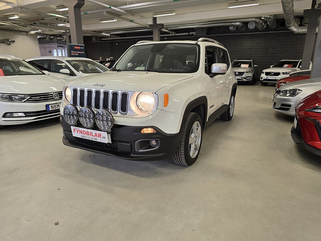 Jeep Renegade 2.0 CRD 4WD, 140hk Drag Limited Ed