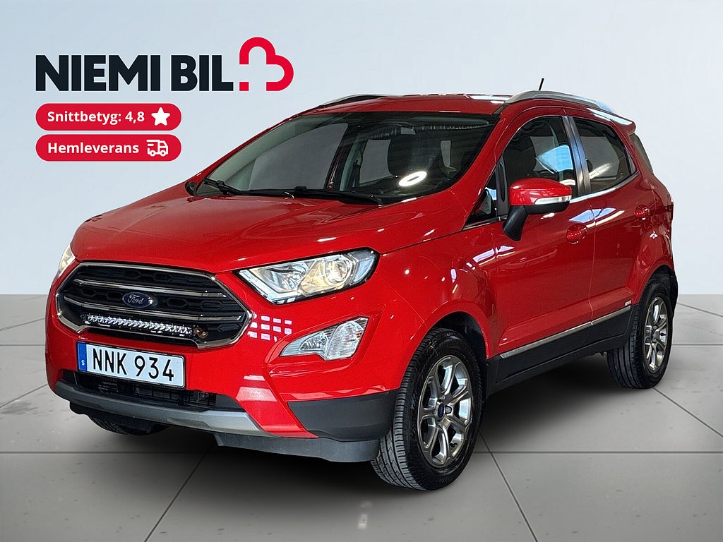 Ford Ecosport 1.0 Titanium Värmare Kamera Farthållare Psens S&V-hjul
