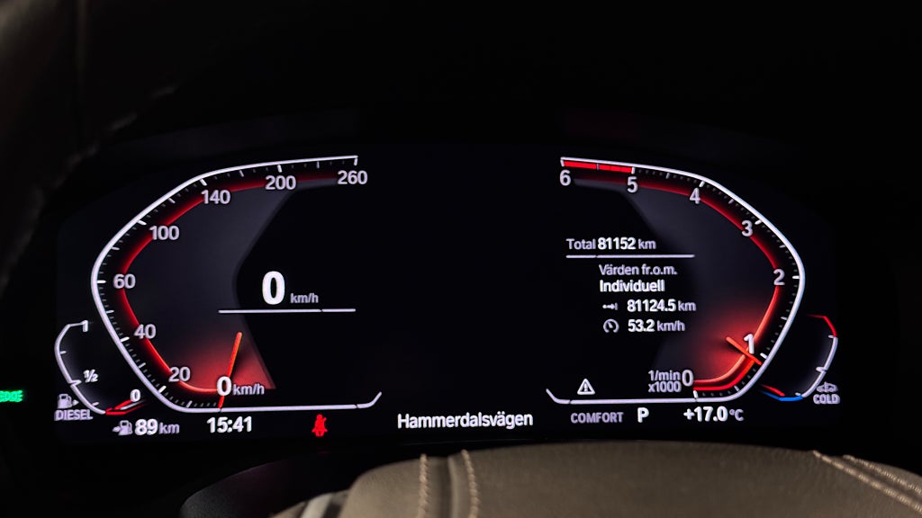 BMW 520d Touring Aut Sport line 190hk Navigation Dragkrok Apple bild 17