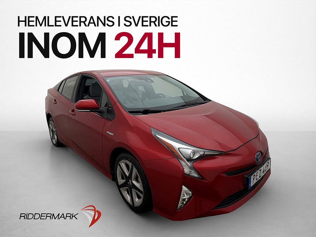 Toyota Prius Hybrid CVT 122hk Kamera Head-Up Adaptiv-Fart