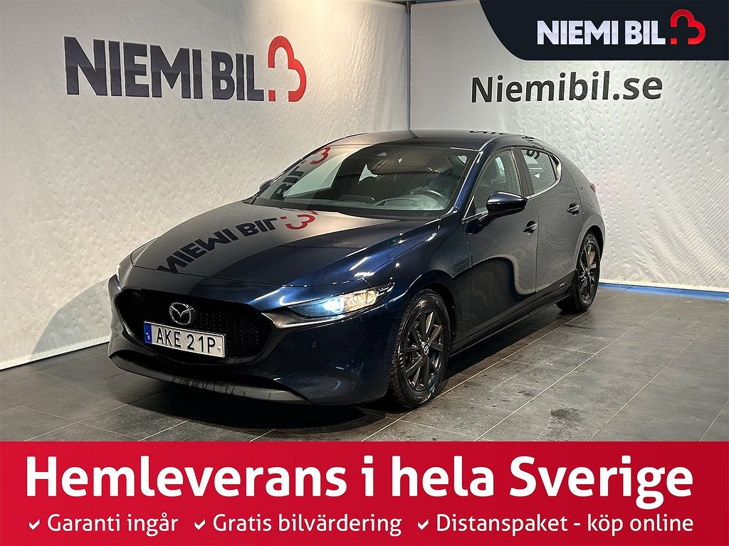Mazda 3 Hatchback 2.0 M Hybrid Backkamera & Motorvärmare