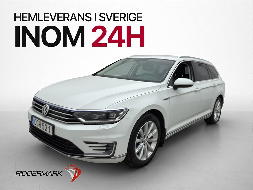Volkswagen Passat GTE 1.4 TSI 218hk B-Kamera P-Värm Carplay