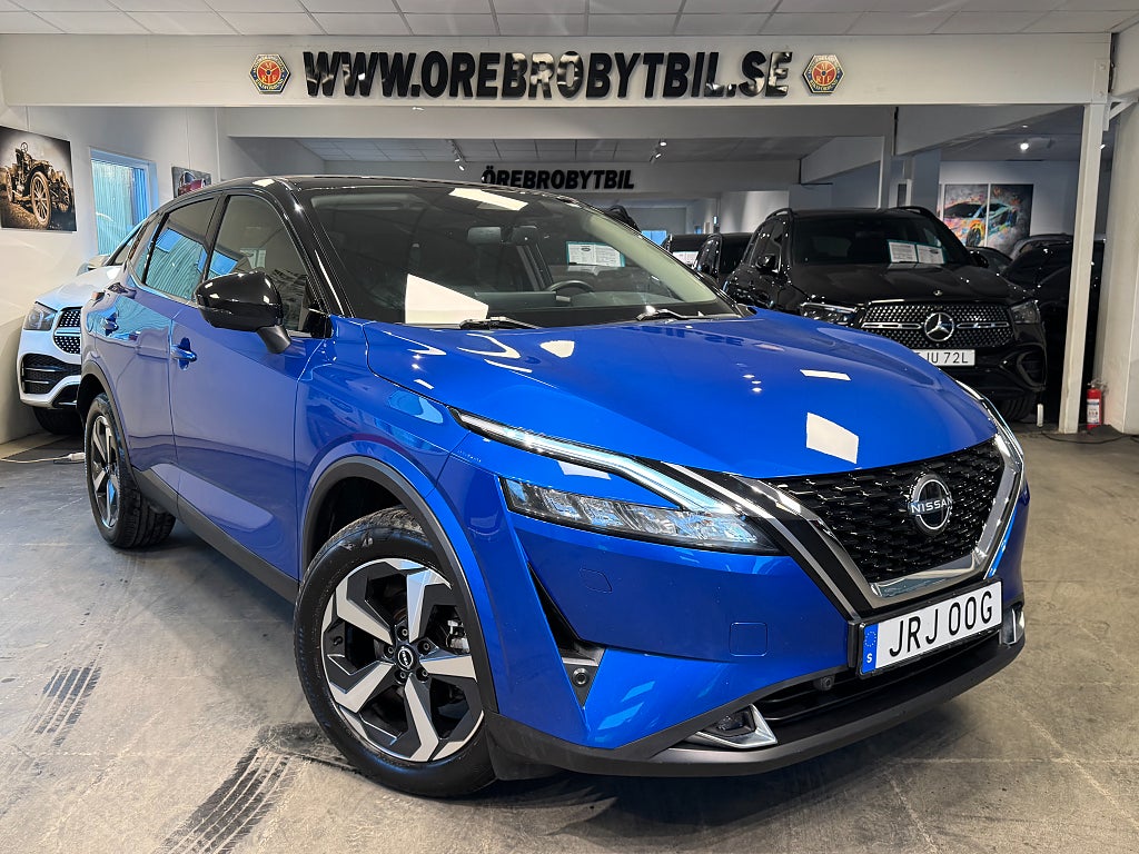 Nissan Qashqai 1.3 DIG-T XTRONIC-CVT Drag Gps Stora Skärmarna 360kam