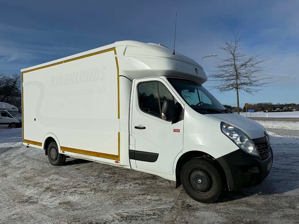 Renault Trucks Master Eurobox XXL Sovplats Flyttbil Transportbil 