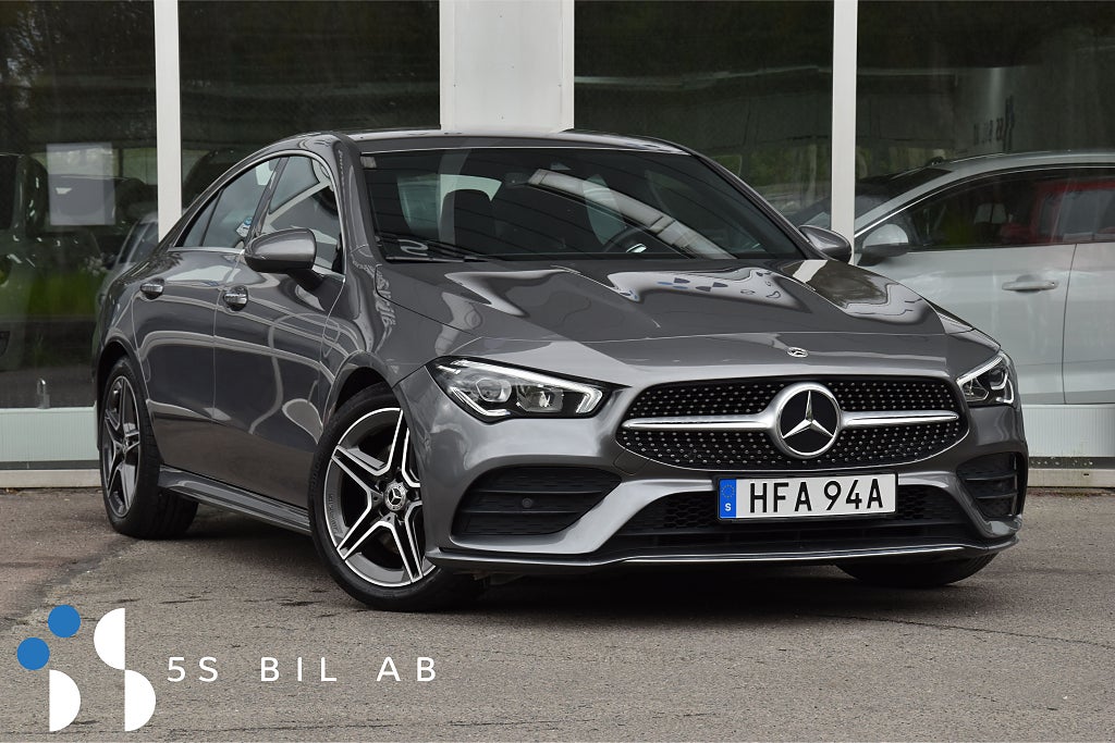 Mercedes-Benz CLA 200 7G-DCT AMG KAMERA AMBIENT WIDE GPS 360-SENS 163HK