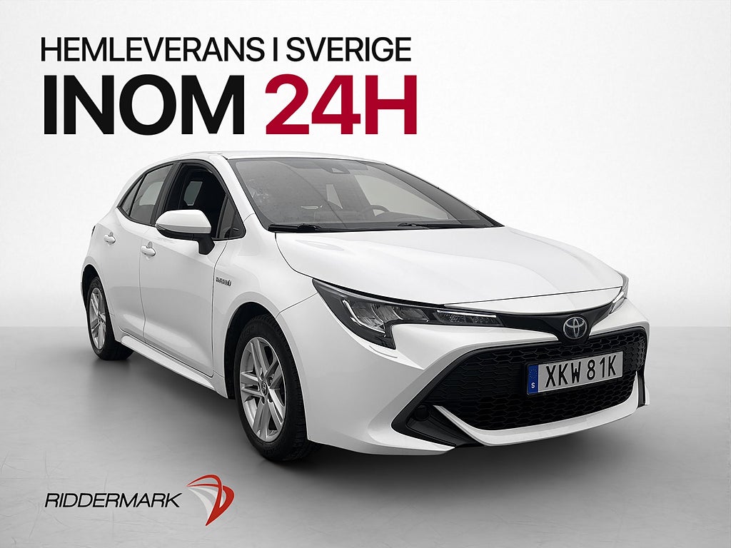 Toyota Corolla Hybrid Active Rattvärme Kamera MOMS