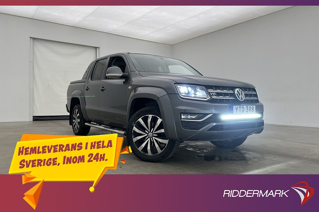 Volkswagen Amarok 2.9t 3.0 V6 Highline Värmare Kamera MOMS