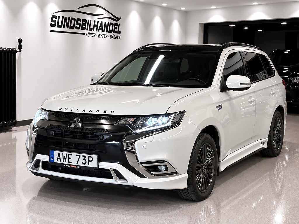 Mitsubishi Outlander PHEV CVT S-Edition 203hk Bra utrustad