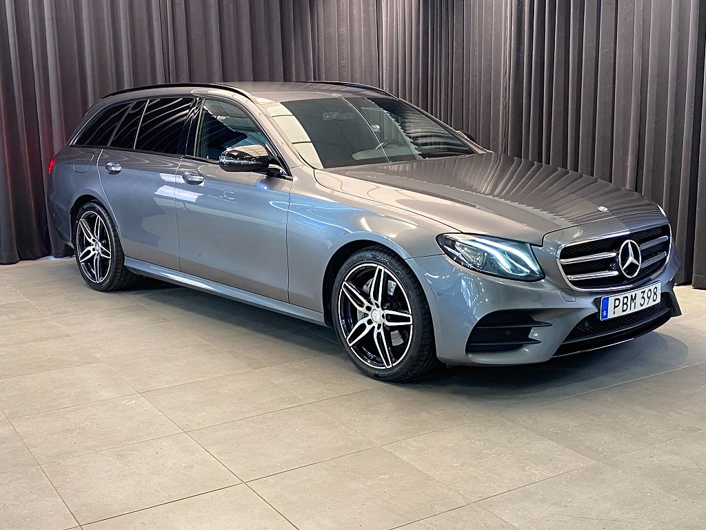 Mercedes-Benz E 220 T d 9G-Tronic AMG Line / Dragkrok