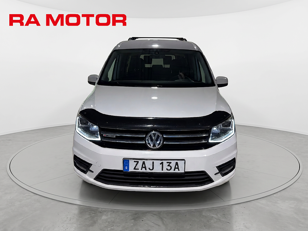 Volkswagen Caddy Maxi Life 2,0 TDI 4M Comfort 7-sits Värmare Drag 2020