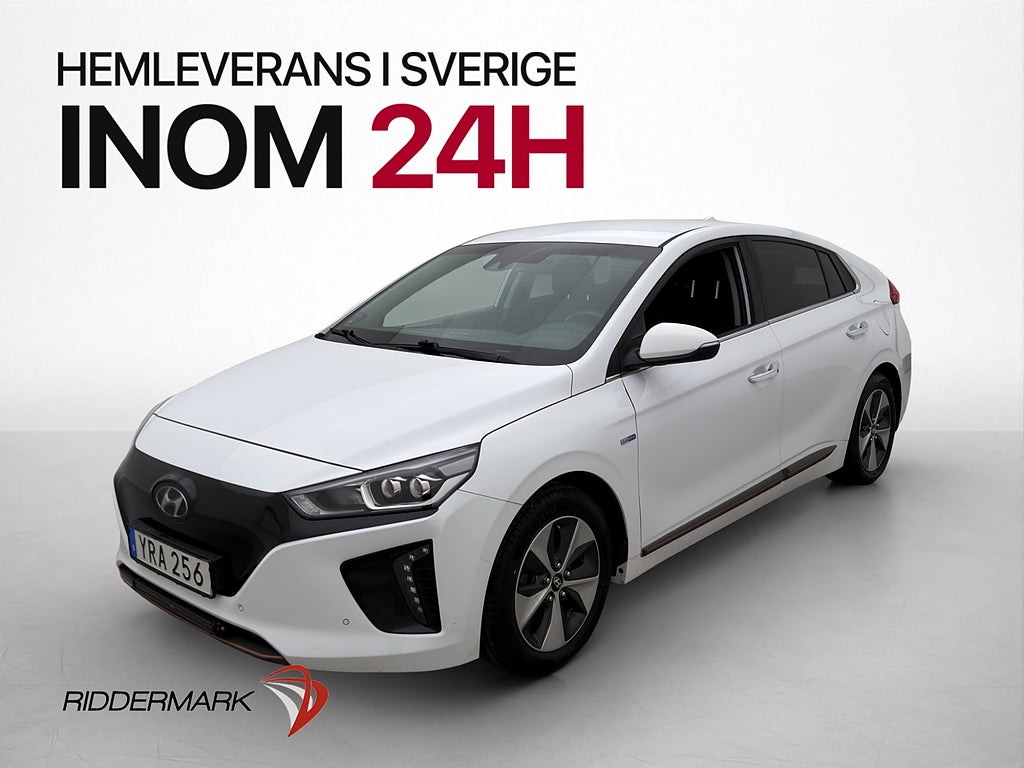 Hyundai IONIQ 28 kWh 120hk Premium Värm Kamera Infinity-Ljud