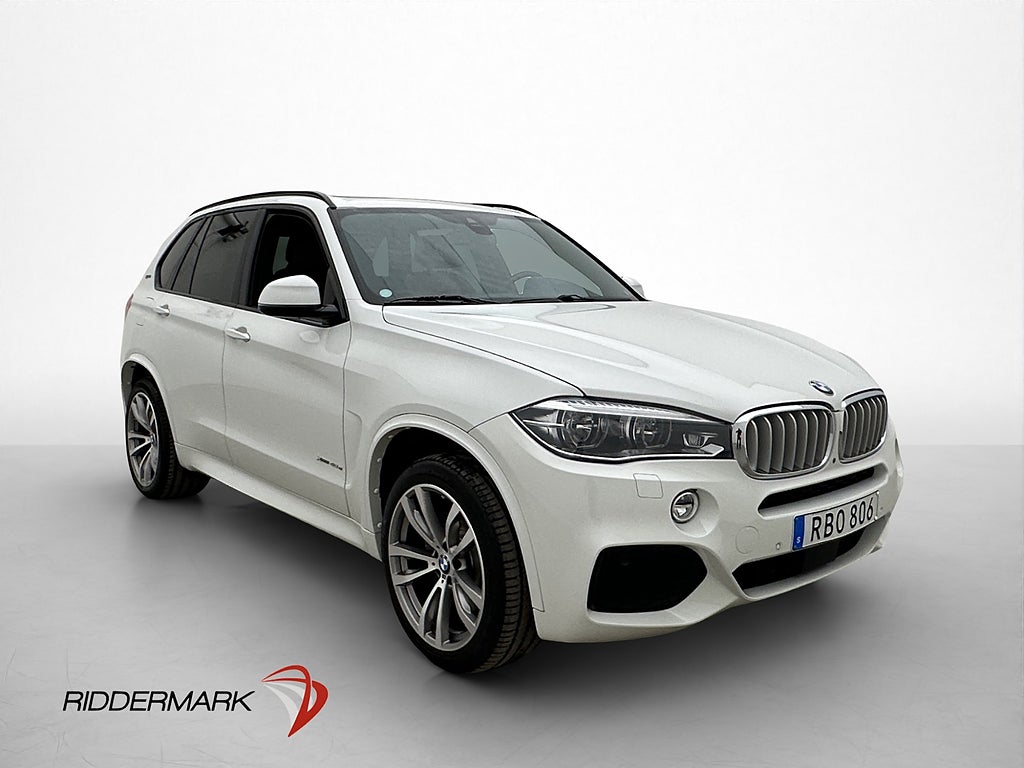 BMW X5 xDrive40e Innovation Pano H/K Kamera HuD Drag Skinn