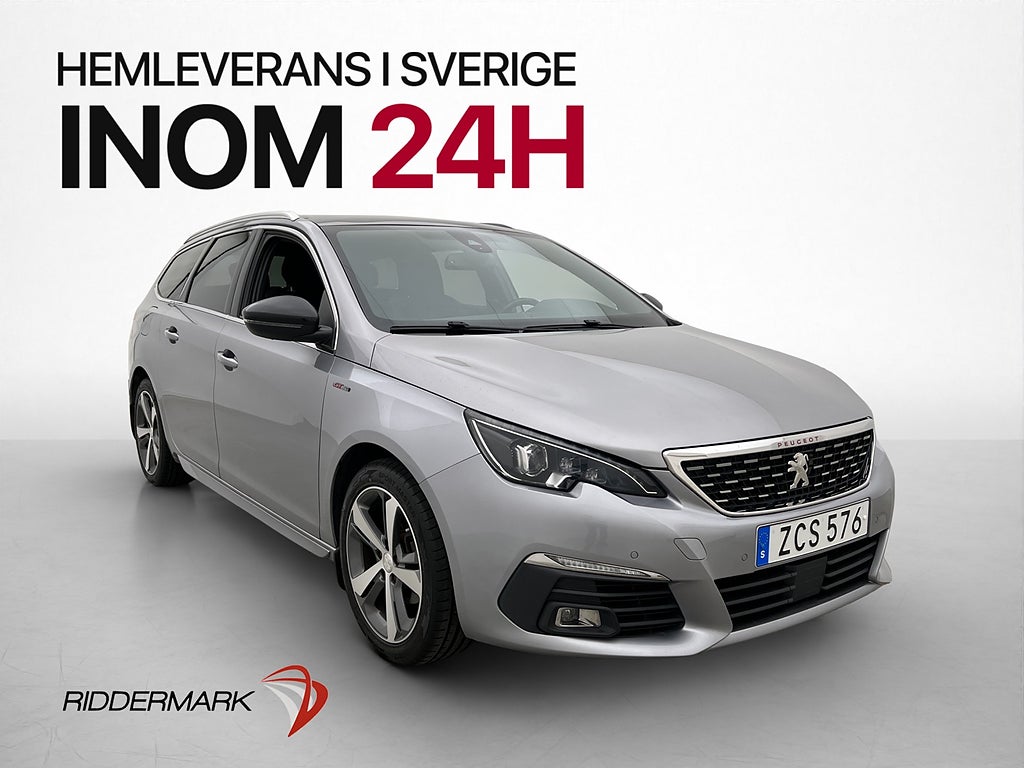Peugeot 308 SW 1.2 PureTech GT-Line Pano Sensorer 2-Brukare