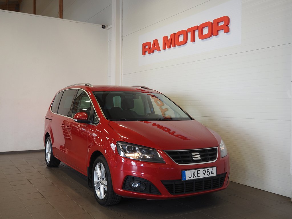 Seat Alhambra TDI 184hk 4Drive Style |7-sits|Drag|D-värm| 2018