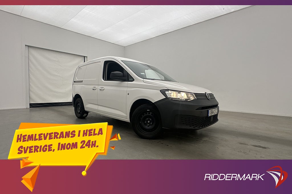Volkswagen Caddy Cargo 2.0TDI Värm B-Kam V-Inre CARPLAY Moms