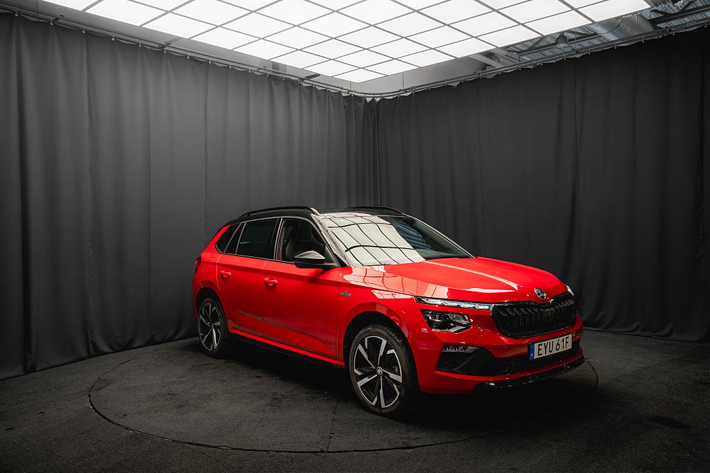Skoda Kamiq TSI MONTE CARLO PANORAMA DRAG KAMERA M&K-VÄRMARE 1ÄGARE
