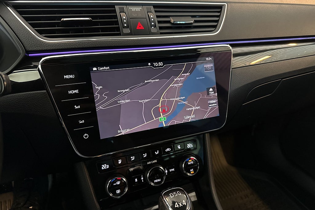 Skoda Superb Kombi 2.0TDI 4x4 Automat L&K Drag Värmare Kamera Navi  miniatyr 7