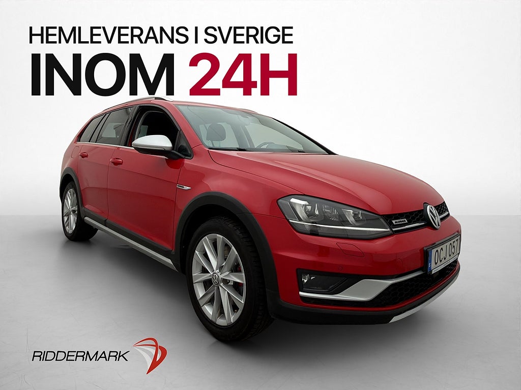 Volkswagen Golf Alltrack TSI 180hk 4M Kamera CarPlay Drag