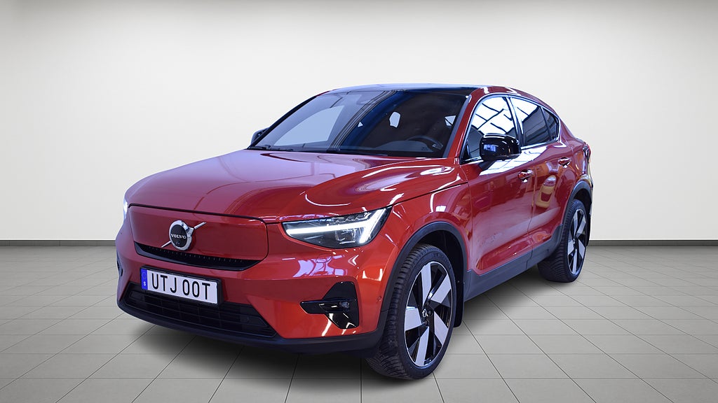 Volvo C40 Recharge Twin Motor 408hk Dragkrok Pano H/K