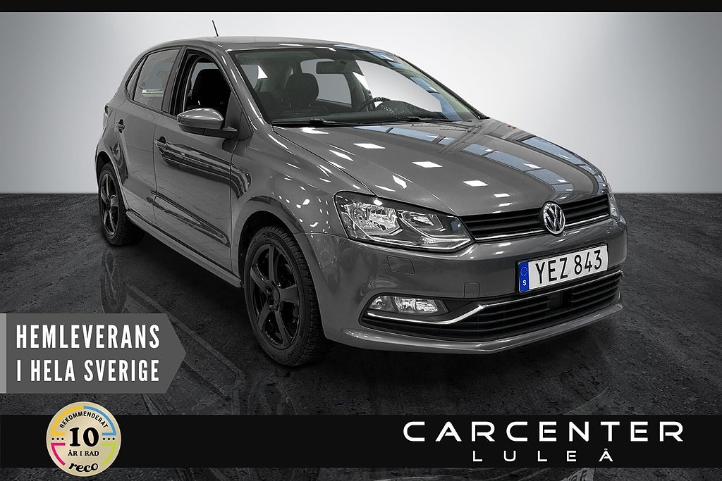 Volkswagen Polo 5-dörrar 1.2 TSI BMT Bluetooth