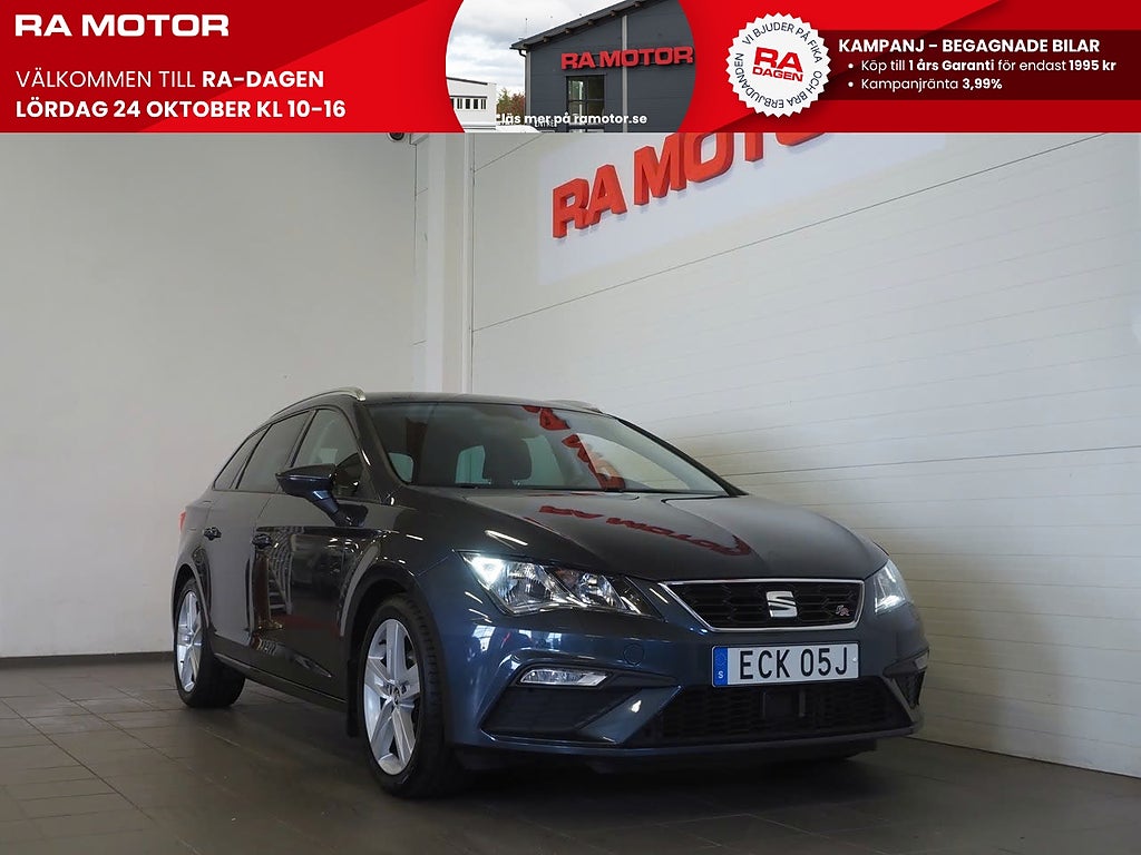 Seat Leon 1.5 TSI FR 130hk Dragkrok Kamera Cockpit Beats