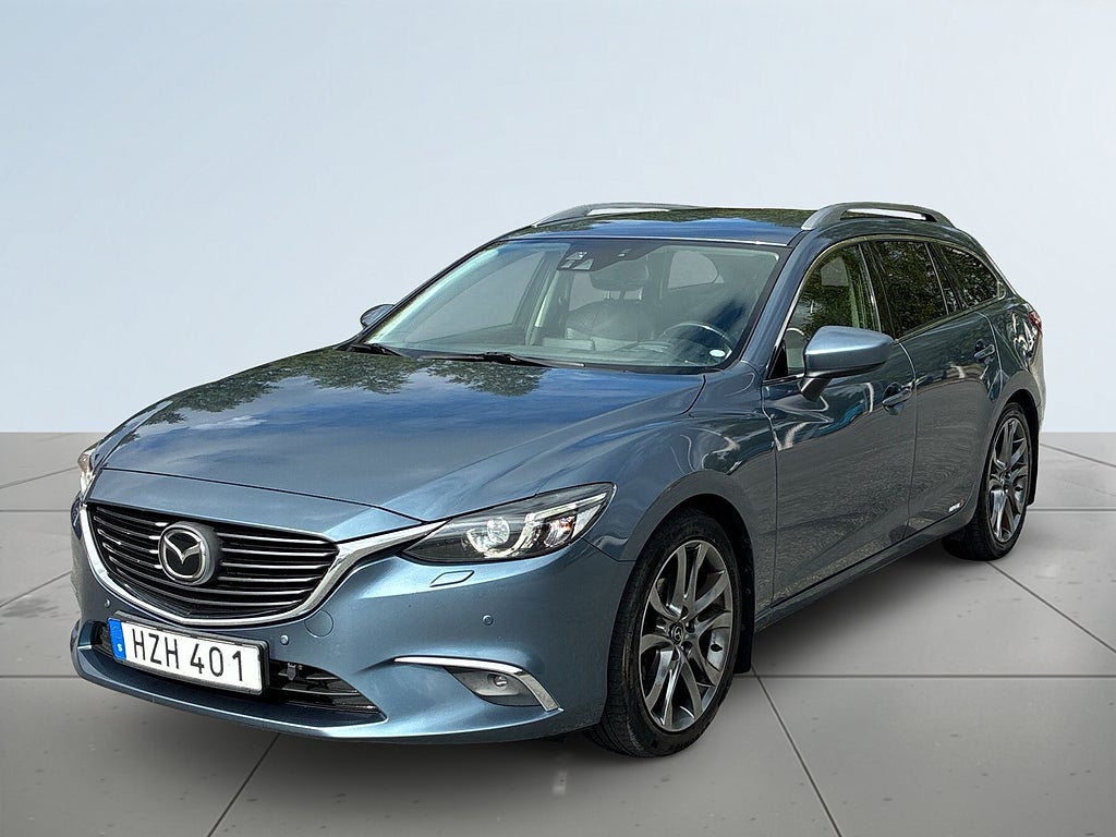 Mazda 6 SKYACTIV-D AWD Drag/MoK/Adaptiv Fart/SoV-Däck/Kamera