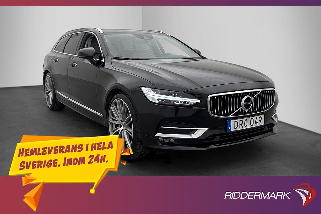 Volvo V90 Inscription VOC Kamera Skinn Navi Ny-Kamrem Drag