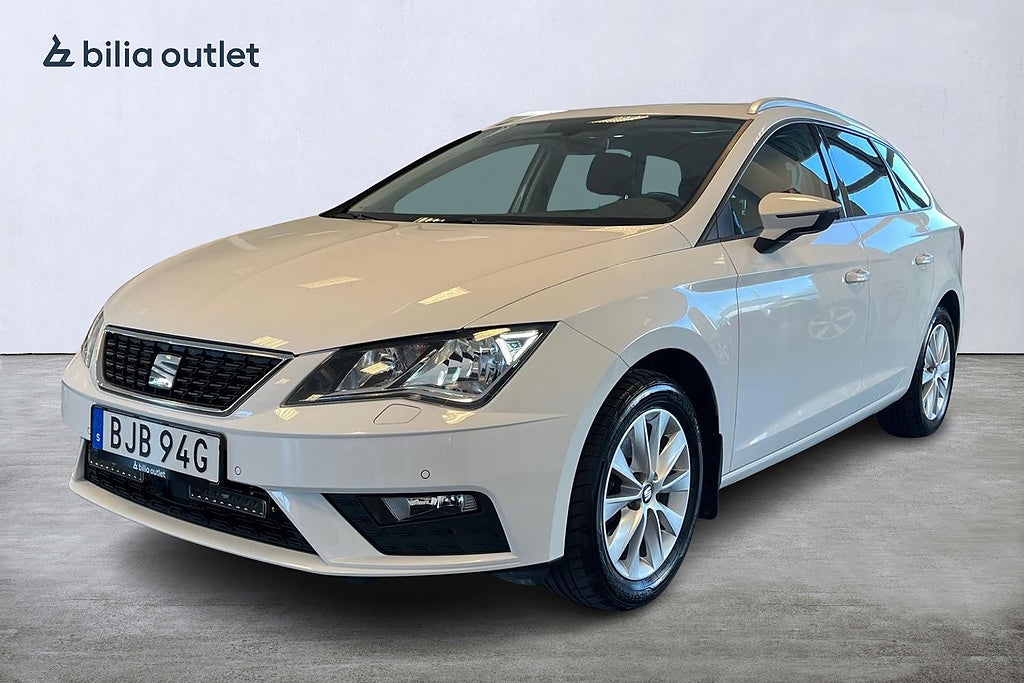 Seat Leon ST 1.5 TGI Style 131hk / Dragkrok Kamera CarPlay Panorama