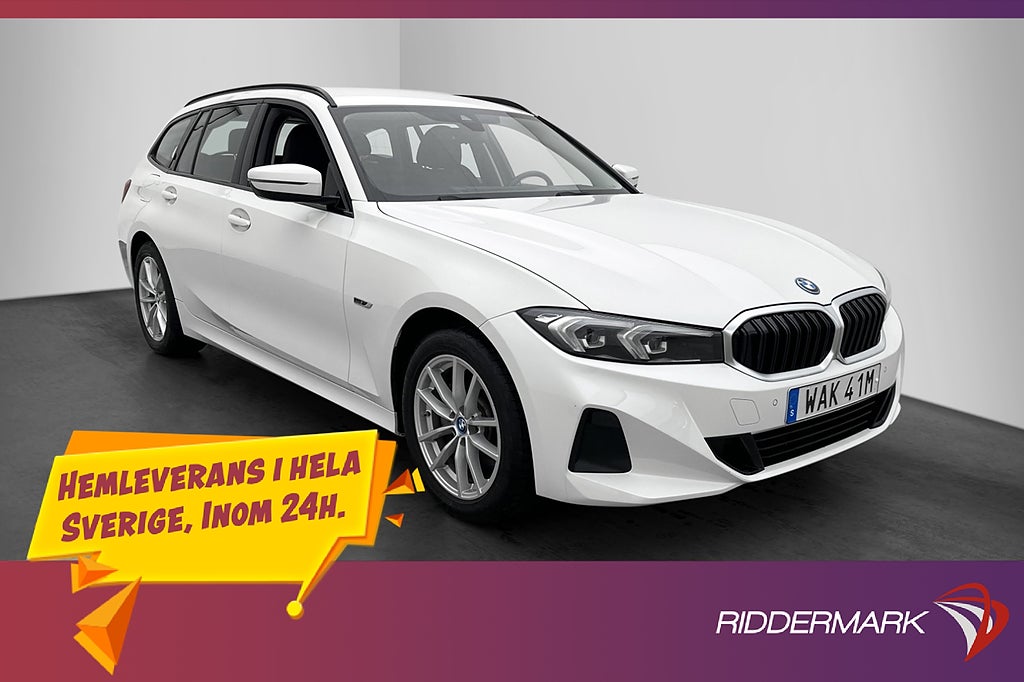 BMW 330e xDrive 292hk Dragkrok CarPlay Rattvärme Navigator